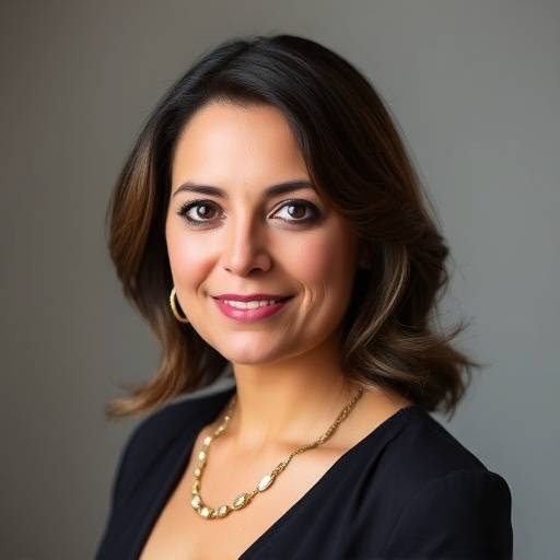 Foto de Maria Oliveira, instrutora de dicäão da Academia da Eloquência.